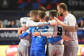 03/09/2023 - Estonia's team - ESTONIA VS SWITZERLAND - EUROVOLLEY MEN - VOLLEY