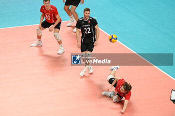 03/09/2023 - Switzerland's team in action - ESTONIA VS SWITZERLAND - EUROVOLLEY MEN - VOLLEY