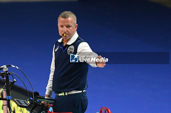 03/09/2023 - Bernard Valentar (First referee of the match) - ESTONIA VS SWITZERLAND - EUROVOLLEY MEN - VOLLEY