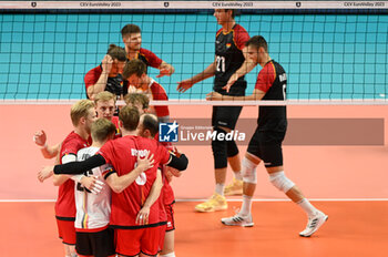 03/09/2023 - Belgium's team - BELGIUM VS GERMANY - EUROVOLLEY MEN - VOLLEY