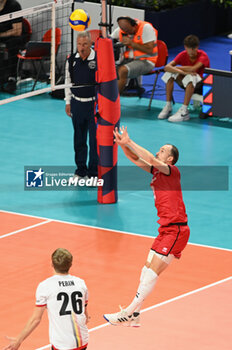 03/09/2023 - Belgium's D'Hulst Stijn #4 - BELGIUM VS GERMANY - EUROVOLLEY MEN - VOLLEY