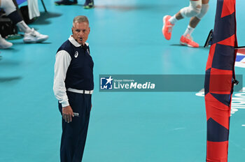 03/09/2023 - Igor Porvaznik (Second referee of the match) - BELGIUM VS GERMANY - EUROVOLLEY MEN - VOLLEY