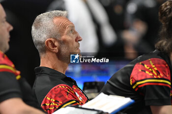 03/09/2023 - Belgium's Head Coach Zanini Emanuele - BELGIUM VS GERMANY - EUROVOLLEY MEN - VOLLEY
