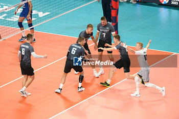 04/09/2023 - Estonia's team - SERBIA VS ESTONIA - EUROVOLLEY MEN - VOLLEY