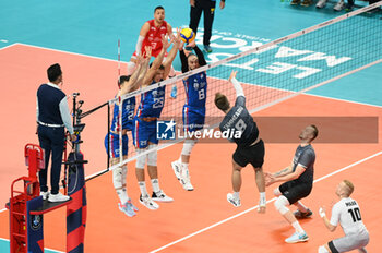 04/09/2023 - Estonia's Tammearu Mart #8 attack - SERBIA VS ESTONIA - EUROVOLLEY MEN - VOLLEY