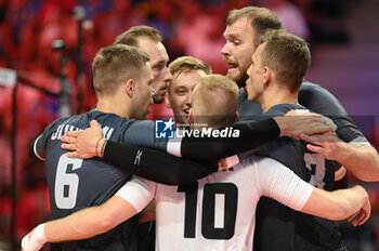 04/09/2023 - Estonia's team - SERBIA VS ESTONIA - EUROVOLLEY MEN - VOLLEY