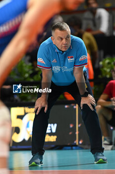 04/09/2023 - Serbia's Head Coach Kolakovic Igor - SERBIA VS ESTONIA - EUROVOLLEY MEN - VOLLEY