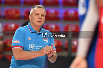 04/09/2023 - Serbia's Head Coach Kolakovic Igor - SERBIA VS ESTONIA - EUROVOLLEY MEN - VOLLEY