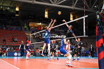 04/09/2023 - Estonia's attack - SERBIA VS ESTONIA - EUROVOLLEY MEN - VOLLEY