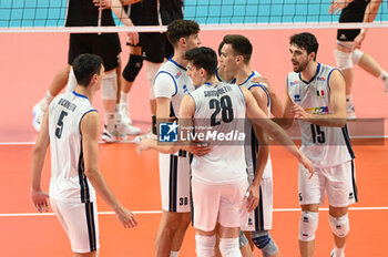 04/09/2023 - Italy's team - ITALY VS SWITZERLAND - EUROVOLLEY MEN - VOLLEY