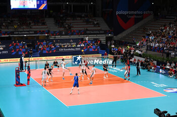 2023-09-04 - Game stages - ITALY VS SWITZERLAND - CEV EUROVOLLEY MEN - VOLLEYBALL