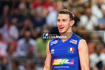 2023-09-04 - Italy's Balaso Fabio #7 - ITALY VS SWITZERLAND - CEV EUROVOLLEY MEN - VOLLEYBALL