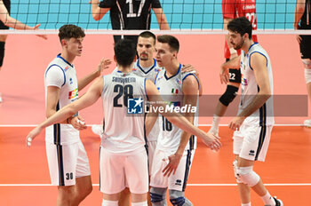 04/09/2023 - Italy's team - ITALY VS SWITZERLAND - EUROVOLLEY MEN - VOLLEY