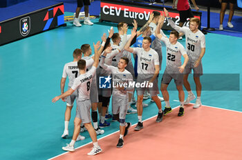 05/09/2023 - Estonia's team - BELGIUM VS ESTONIA - EUROVOLLEY MEN - VOLLEY