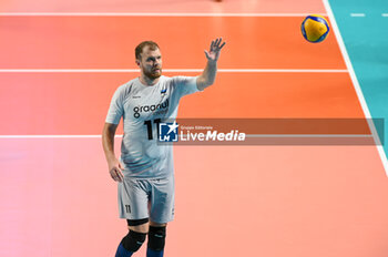 2023-09-05 - Estonia's Venno Oliver #11 - BELGIUM VS ESTONIA - CEV EUROVOLLEY MEN - VOLLEYBALL
