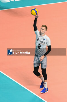 05/09/2023 - Estonia's Vanker Renet #2 - BELGIUM VS ESTONIA - EUROVOLLEY MEN - VOLLEY