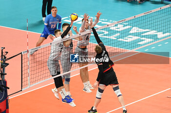 05/09/2023 - Belgium's Deroo Sam #3 attack - BELGIUM VS ESTONIA - EUROVOLLEY MEN - VOLLEY