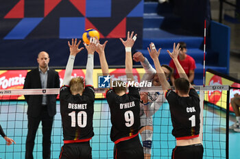 05/09/2023 - Estonia's attack - BELGIUM VS ESTONIA - EUROVOLLEY MEN - VOLLEY