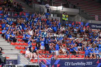 2023-09-05 - Estonia's supporter - BELGIUM VS ESTONIA - CEV EUROVOLLEY MEN - VOLLEYBALL