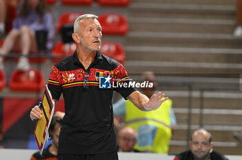 05/09/2023 - Belgium's Head Coach Zanini Emanuele - BELGIUM VS ESTONIA - EUROVOLLEY MEN - VOLLEY