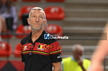 05/09/2023 - Belgium's Head Coach Zanini Emanuele - BELGIUM VS ESTONIA - EUROVOLLEY MEN - VOLLEY