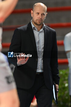 2023-09-05 - Estonia's Head Coach Rikberg Alar - BELGIUM VS ESTONIA - CEV EUROVOLLEY MEN - VOLLEYBALL