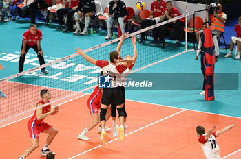 2023-09-05 - Germany's attack - GERMANY VS SERBIA - CEV EUROVOLLEY MEN - VOLLEYBALL
