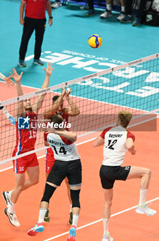 2023-09-05 - Germany's attack - GERMANY VS SERBIA - CEV EUROVOLLEY MEN - VOLLEYBALL