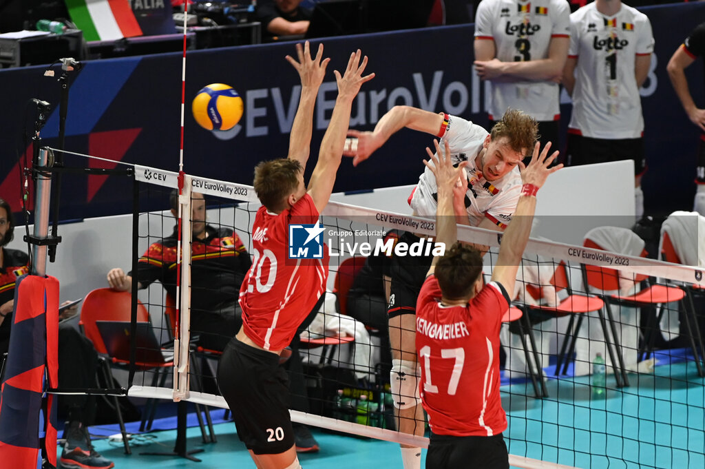 Switzerland vs Belgium - EUROVOLLEY MEN - VOLLEY