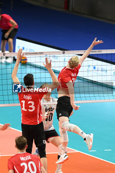 2023-09-06 - Switzerland's in action - SWITZERLAND VS BELGIUM - CEV EUROVOLLEY MEN - VOLLEYBALL