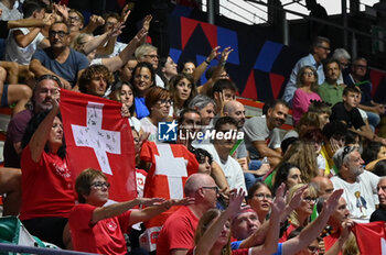 2023-09-06 - Switzerland's supporter - SWITZERLAND VS BELGIUM - CEV EUROVOLLEY MEN - VOLLEYBALL