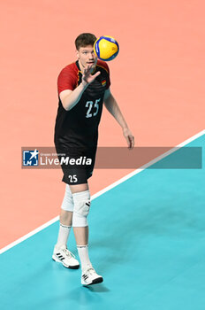 2023-09-06 - Germany's Maase Lukas #25 - GERMANY VS ITALY - CEV EUROVOLLEY MEN - VOLLEYBALL