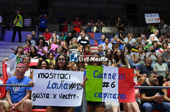 2023-09-06 - Italy's supporter - GERMANY VS ITALY - CEV EUROVOLLEY MEN - VOLLEYBALL