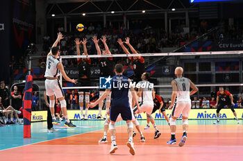 06/09/2023 - Italy's Michieletto Alessandro #5 attack - GERMANY VS ITALY - EUROVOLLEY MEN - VOLLEY