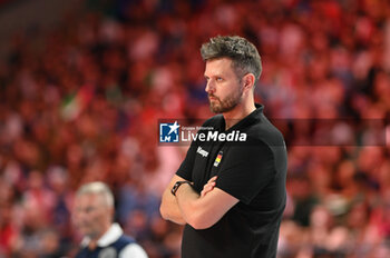 2023-09-06 - Germany's Head Coach Winiarski Michal - GERMANY VS ITALY - CEV EUROVOLLEY MEN - VOLLEYBALL