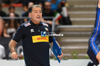 2023-09-06 - Italy's Head Coach De Giorgi Ferdinando - GERMANY VS ITALY - CEV EUROVOLLEY MEN - VOLLEYBALL