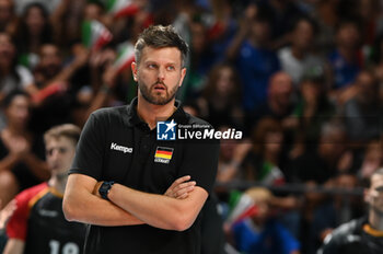 2023-09-06 - Germany's Head Coach Winiarski Michal - GERMANY VS ITALY - CEV EUROVOLLEY MEN - VOLLEYBALL