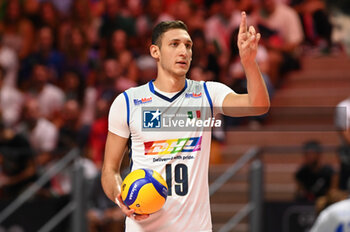 2023-09-06 - Italy's Russo Roberto #19 - GERMANY VS ITALY - CEV EUROVOLLEY MEN - VOLLEYBALL