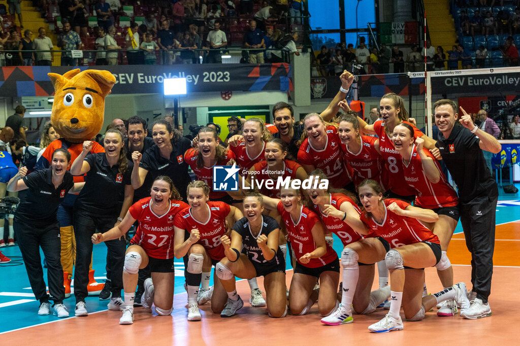 CEV EuroVolley 2023 - Women - Romania vs Switzerland - INTERNATIONALS - VOLLEYBALL