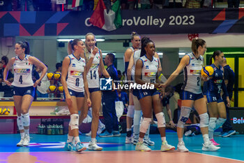 2023-08-19 - Players of Italy - CEV EUROVOLLEY 2023 - WOMEN - BULGARIA VS ITALY - INTERNATIONALS - VOLLEYBALL