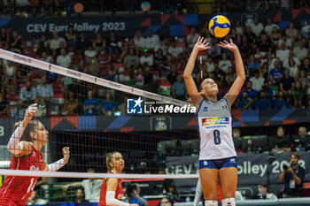 2023-08-19 - ORRO Alessia (Italy) in action - CEV EUROVOLLEY 2023 - WOMEN - BULGARIA VS ITALY - INTERNATIONALS - VOLLEYBALL