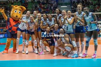 2023-08-19 - Happiness of Italy players - CEV EUROVOLLEY 2023 - WOMEN - BULGARIA VS ITALY - INTERNATIONALS - VOLLEYBALL