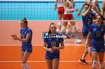 2023-08-22 - Adelina Budai-Ungureanu of Romania during the CEV EuroVolley 2023 match between the national teams of Romania and Bulgaria, on 22 August 2023 at pala Giani Asti Turin Italy. Photo Nderim KACELI - CEV EUROVOLLEY 2023 - WOMEN - BULGARIA VS ROMANIA - INTERNATIONALS - VOLLEYBALL