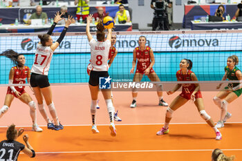 2023-08-23 - Spike of YORDANOVA Maria (Bulgaria) - CEV EUROVOLLEY 2023 - WOMEN - SWITZERLAND VS BULGARIA - INTERNATIONALS - VOLLEYBALL