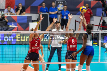 2023-08-23 - Attack of EGONU Paola (Italy) - CEV EUROVOLLEY 2023 - WOMEN - ITALY VS CROATIA - INTERNATIONALS - VOLLEYBALL