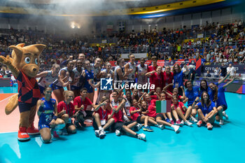 2023-08-23 - Happiness of Italy players - CEV EUROVOLLEY 2023 - WOMEN - ITALY VS CROATIA - INTERNATIONALS - VOLLEYBALL