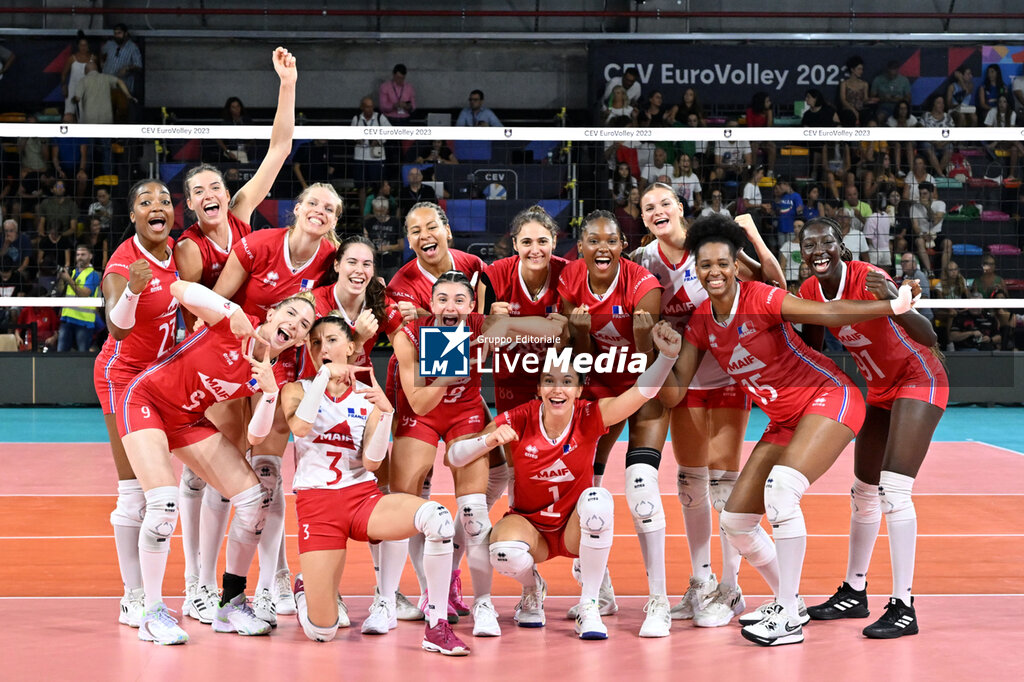 CEV EuroVolley 2023 - Women - Eight Final - France vs Romania - INTERNATIONALS - VOLLEYBALL