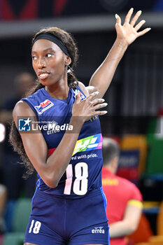 2023-08-26 - Paola Ogechi Egonu of Italy - CEV EUROVOLLEY 2023 - WOMEN - EIGHT FINAL - ITALY VS SPAIN - INTERNATIONALS - VOLLEYBALL