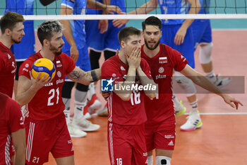 2023-09-14 - Kamil Semeniuk (POL) during the CEV Eurovolley 2023 semifinal match between Slovenia vs Poland, Palazzo dello Sport in Rome, Italy, on September 14, 2023. - SEMIFINAL - POLAND VS SLOVENIA - CEV EUROVOLLEY MEN - VOLLEYBALL