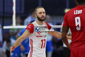 2023-09-14 - Pawel Zatorski (POL) during the CEV Eurovolley 2023 semifinal match between Slovenia vs Poland, Palazzo dello Sport in Rome, Italy, on September 14, 2023. - SEMIFINAL - POLAND VS SLOVENIA - CEV EUROVOLLEY MEN - VOLLEYBALL